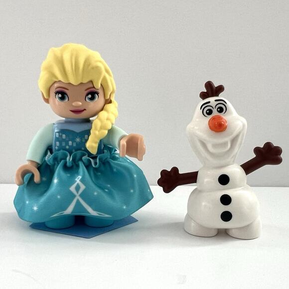 Lego Duplo Frozen Disney 10920 Elsa and Olaf's Tea Party Complete W/ Box & Book - Picture 4 of 12